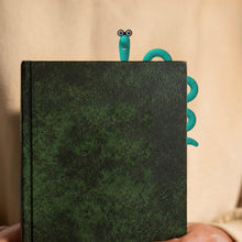 Load image into Gallery viewer, Wally the Bookworm Clip Bookmark

