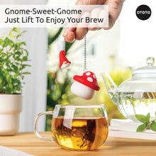 Load image into Gallery viewer, Gnome and Mushroom Tea Infuser
