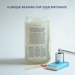May 23 Birthday Candle – Gemini, Orchid & Sandalwood