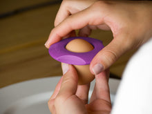 Load image into Gallery viewer, 3-in-1 Egg Topper and Egg Cup (Purple)
