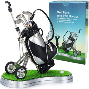 Golf Pen Holder Desk Accessory - Gifteee Unique & Unusual gifts, Cool gift ideas