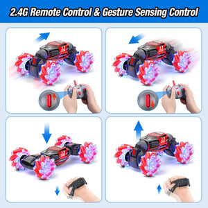 Gesture Control Transforming RC Car