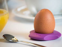 Load image into Gallery viewer, 3-in-1 Egg Topper and Egg Cup (Purple)
