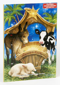 Vermont Christmas Company Nativity Chocolate Advent Calendar