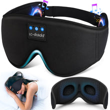 Load image into Gallery viewer, Bluetooth Sleep Mask with Ultra-Thin Speakers – 3D Eye Cover
