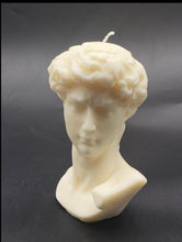Load image into Gallery viewer, David Bust Scented Candle – Large, Hand-Poured
