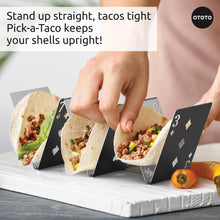 Load image into Gallery viewer, Pick-a-Taco Card-Style Taco Holders (2 Pack)
