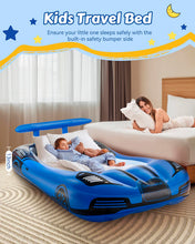 Load image into Gallery viewer, Inflatable Toddler Travel Bed – A Racing Dream
