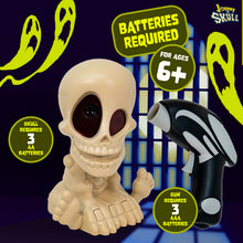 Load image into Gallery viewer, Johnny the Skull – Ghost Blaster Projection Shooting Game
