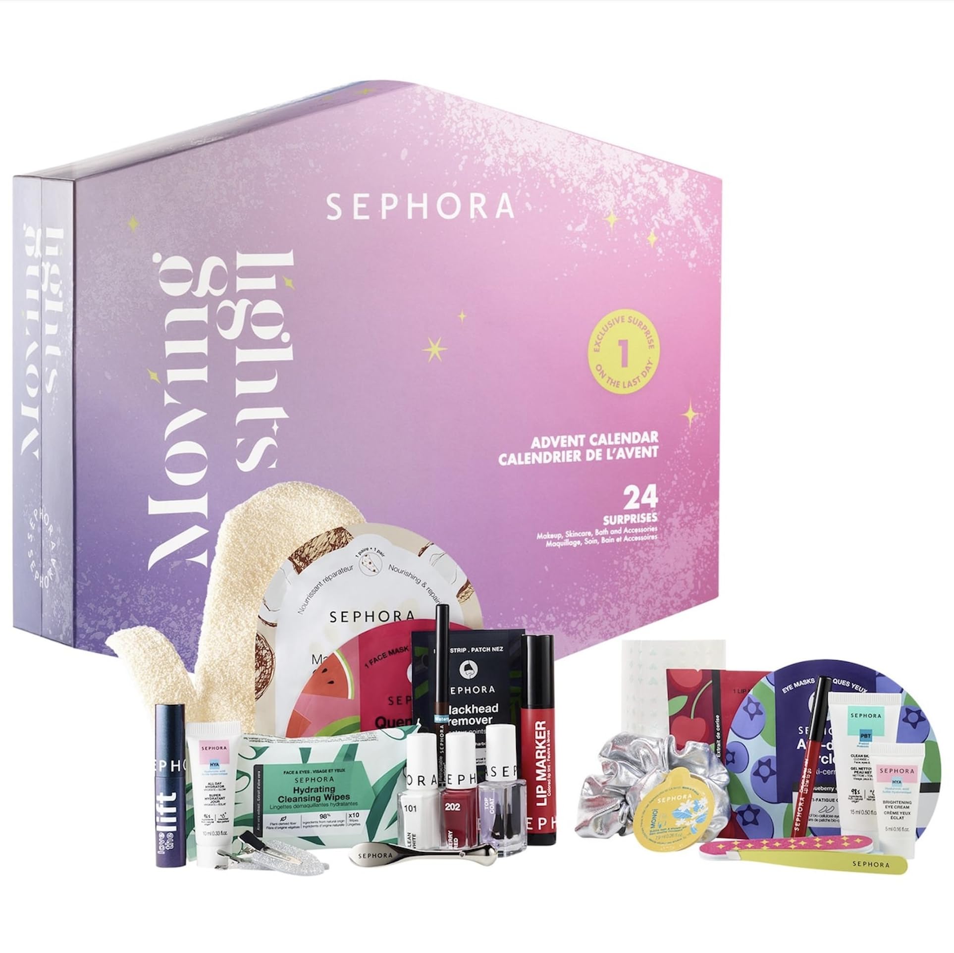 Sephora Wishing You hot Holidays Advent Calendar 24 products new sealed in box