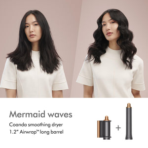 Airwrap-Style Multi-Styler for Long Hair – Nickel/Copper