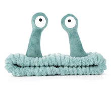 Load image into Gallery viewer, Spa Headband – Cute Palm &amp; Snail Skincare Hair Band

