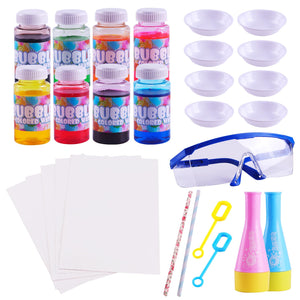 Bubble Painting Art Set