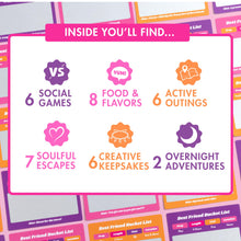 Load image into Gallery viewer, 35 Surprise Friend Dates Scratch-Off Cards | Fun Adventure Ideas for Besties
