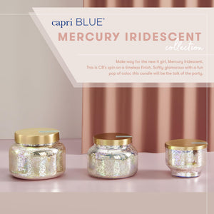 Mercury Iridescent Volcano Scented Candle