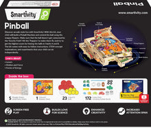 Load image into Gallery viewer, Smartivity DIY Wooden Pinball Machine Kit | STEM Educational Toy Set
