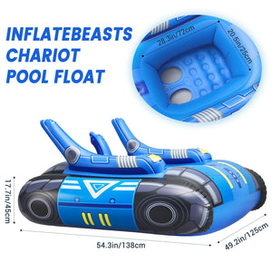 Inflatable Tank Pool Float - Gifteee Unique & Unusual gifts, Cool gift ideas