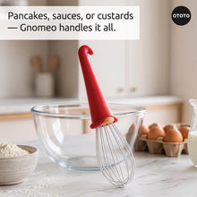 Load image into Gallery viewer, OTOTO Gnomeo The Whisking Gnome | Cute &amp; Functional Kitchen Hand Whisk
