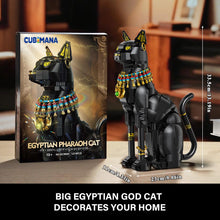Load image into Gallery viewer, Egyptian Cat Building Blocks – 1274-Piece Display Model
