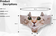 Load image into Gallery viewer, Cute Kitty Print Briefs – Soft Comfy Novelty Underwear
