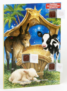 Vermont Christmas Company Nativity Chocolate Advent Calendar