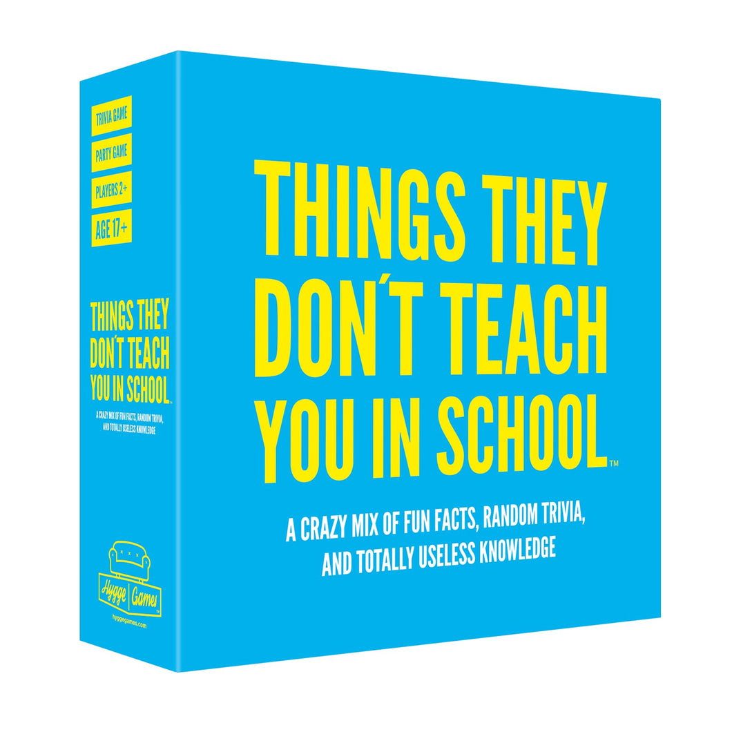 Things They Don’t Teach You In School (Hygge Games)