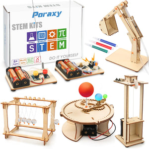 Poraxy STEM Kit (5-in-1 Projects)