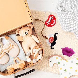 Funny Mustache Pacifiers for Babies - Gifteee Unique & Unusual gifts, Cool gift ideas