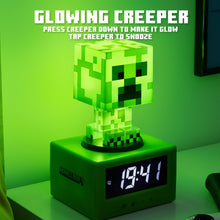 Load image into Gallery viewer, Minecraft Creeper Alarm Clock - Gifteee Unique &amp; Unusual gifts, Cool gift ideas
