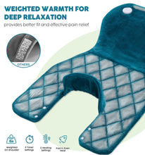 Load image into Gallery viewer, Wearable Heating Pad for Neck, Shoulders &amp; Back – Timers, Auto-Off
