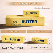 Load image into Gallery viewer, Giant Butter Stick Slow Rising Squishy | Jumbo Squeeze Stress Relief Toy
