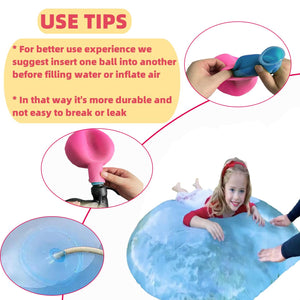 Giant Reusable Water Bubble Balls - Gifteee Unique & Unusual gifts, Cool gift ideas