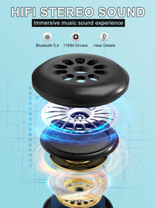 Bluetooth Sleep Mask with Ultra-Thin Speakers – 3D Eye Cover