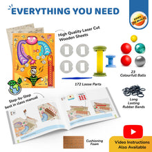 Load image into Gallery viewer, Smartivity DIY Wooden Pinball Machine Kit | STEM Educational Toy Set
