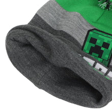 Load image into Gallery viewer, Minecraft Beanie and Gloves Set
