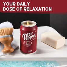 Load image into Gallery viewer, Soda Can Candle – Cherry-Scented Novelty Soy Candle
