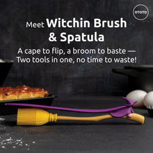 Load image into Gallery viewer, Witchin Silicone Pastry Brush and Spatula
