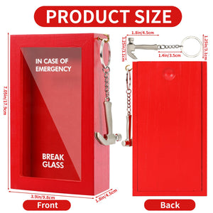 Fill-Your-Own Emergency Box with Hammer - Funny Gag Gift