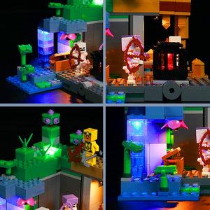 LED Light Kit for Lego Minecraft Dungeon - Gifteee Unique & Unusual gifts, Cool gift ideas