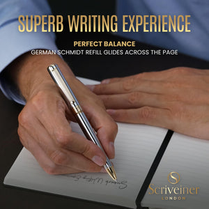 Luxury Ballpoint Pen by Scriveiner – Elegance in Writing