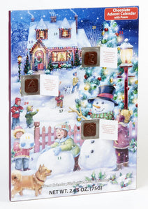 Vermont Christmas Company Snowman Chocolate Advent Calendar