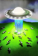 Load image into Gallery viewer, Alien Cow Abduction Lamp

