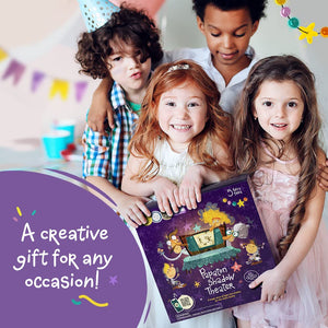 Shadow Puppet Theater – 32 Puppets + Story App (Ages 3–8)