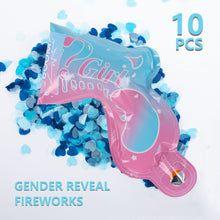 Load image into Gallery viewer, Gender Reveal Confetti Balloon – Pregnancy Announcement Popper
