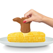 Load image into Gallery viewer, Cowboy Boot Butter Spreader – Fun Corn Butterer Gadget
