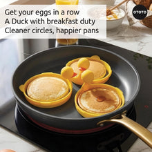 Load image into Gallery viewer, Duck Egg Rings – Cute Silicone Egg Molds (3-Pack)
