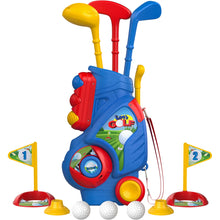 Load image into Gallery viewer, Kids' Portable Golf Club Set with Caddy | Educational Outdoor Toy for Toddlers
