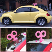 Load image into Gallery viewer, Cute 3D Car Wind-Up Key Decoration - Pink
