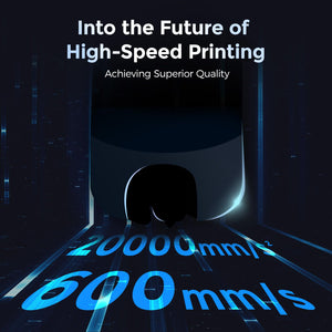 High-Speed 3D Printer – Auto Leveling, 600mm/s, 220×220×220