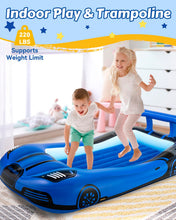 Load image into Gallery viewer, Inflatable Toddler Travel Bed – A Racing Dream
